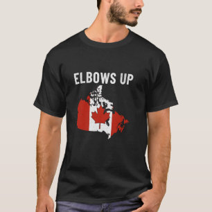 Elbows Up Canada Free Proud Canadian T-Shirt