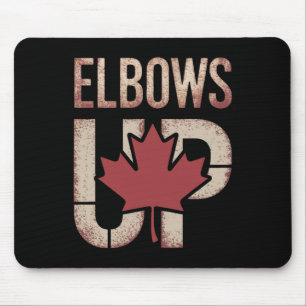 Elbows Up Canada Meme Mouse Mat