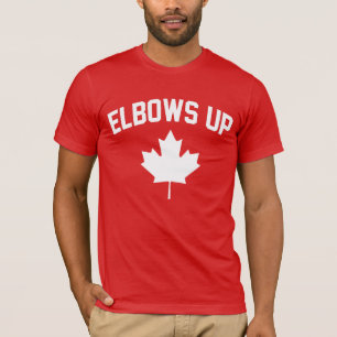 Elbows Up Canada - Proud Canadian T-Shirt