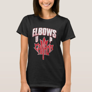Elbows Up Canada Shirt Men Tee Women Top Canadian 