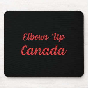Elbows Up Canada Sticker11 Mouse Mat