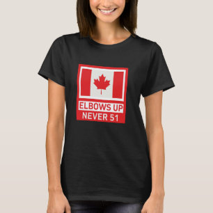 Elbow's Up Canada Strong and Free Proud Canadian T-Shirt