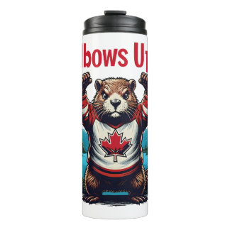 Elbows Up Canada Thermal Tumbler
