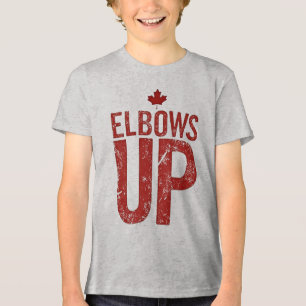 Elbows Up – Stand Strong for Canada Tri-Blend Shirt