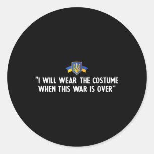 Elbows Up True North Strong And Free  Classic Round Sticker