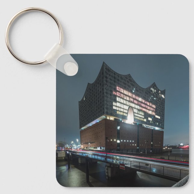 Elbphilharmonie Hamburg Key Ring (Front)