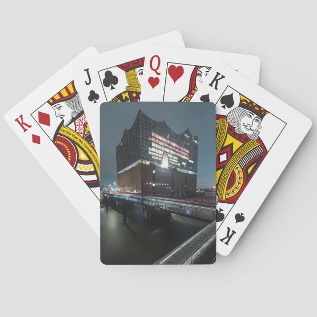 Elbphilharmonie Hamburg Playing Cards (Back)