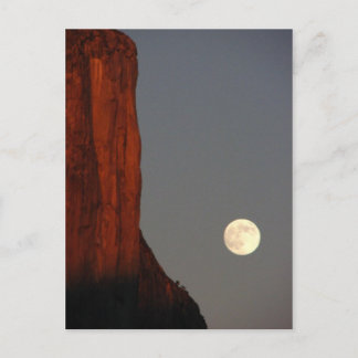 elcap and full moon postcard