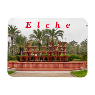 Elche. The Palm Grove. #8 Magnet
