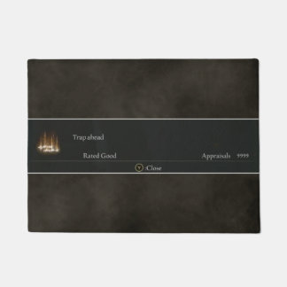 Elden Ring doormat, "Trap ahead" rated Doormat