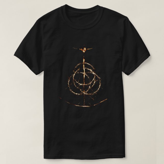 Elden ring, Elden Ring Fire Logo Essential T-Shirt (Design Front)