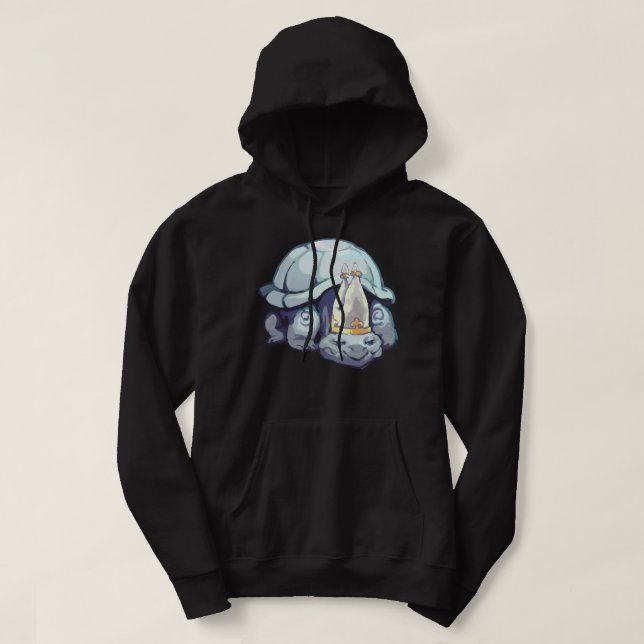Elden Ring Rock Bell Turtle Classic  Hoodie (Design Front)