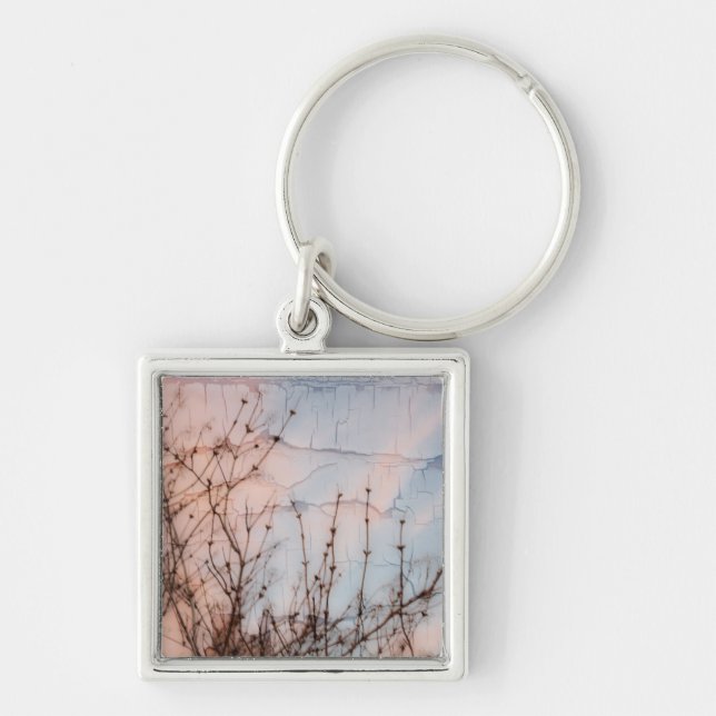 Elder Branches Silhouette Key Ring (Front)