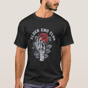 Elder Emo Club Vintage Melancholic Aesthetic T-Shirt
