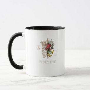 Elder Emo Funny Goth Older Gothic Cottagecore Gobl Mug