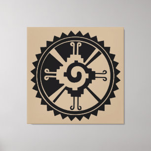 Elder Futhark Runes Canvas Print