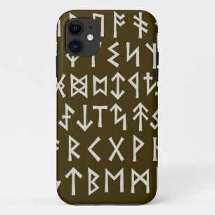 Elder Futhark Runes iPhone 11 Case