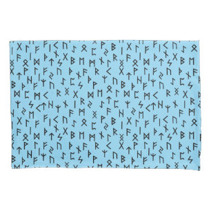 Elder futhark runes pillowcase