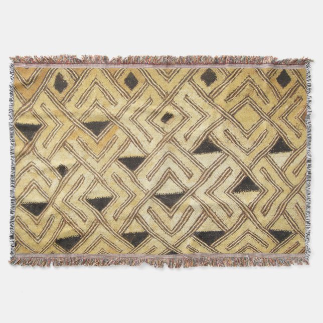 Elder Futhark Runes Throw Blanket (Front)