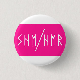 Elder Futhark She/Her pronouns 3 Cm Round Badge