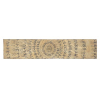 Elder Futhark Spiral Art on Wooden texture