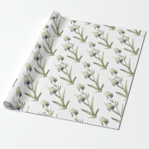 Elder-scented iris Flower Pattern Wrapping Paper