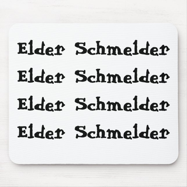 Elder Schmelder Mouse Mat (Front)