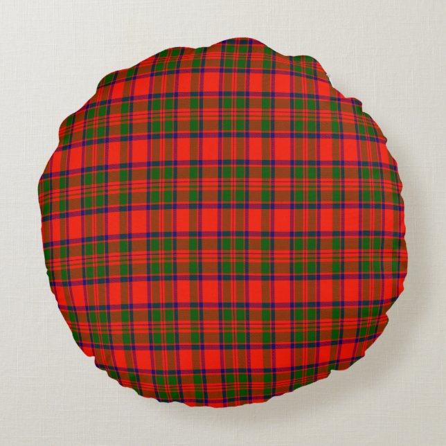 Elder Scottish Tartan Pillow (Back)
