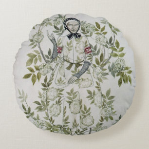 Elder Tree Mother' Round Cushion