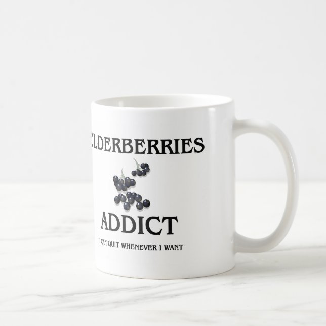Elderberries Addict Coffee Mug (Right)