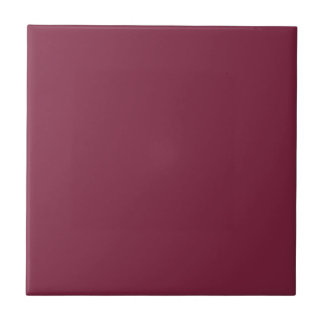 Elderberry Bush Pink Square Kitchen and Bathroom Tile