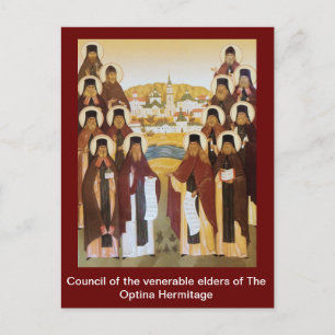 Elders, Council of the venerable elders of The ... Postcard