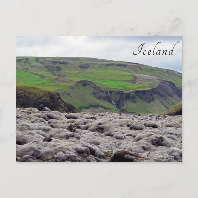 Eldhraun Lava Field - Southern Iceland Postcard (Front)