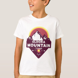 Eldora Mountain Colorado Co Rocky Mountains Hiking T-Shirt