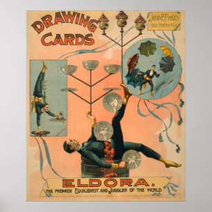 Eldora, Premier Equilibrist and Juggler of the Poster