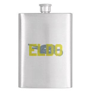 Eldorado Canyon Figure 8 Climbing Hip Flask