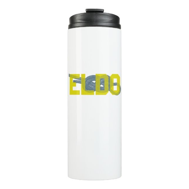 Eldorado Canyon Figure 8 Climbing Thermal Tumbler (Front)
