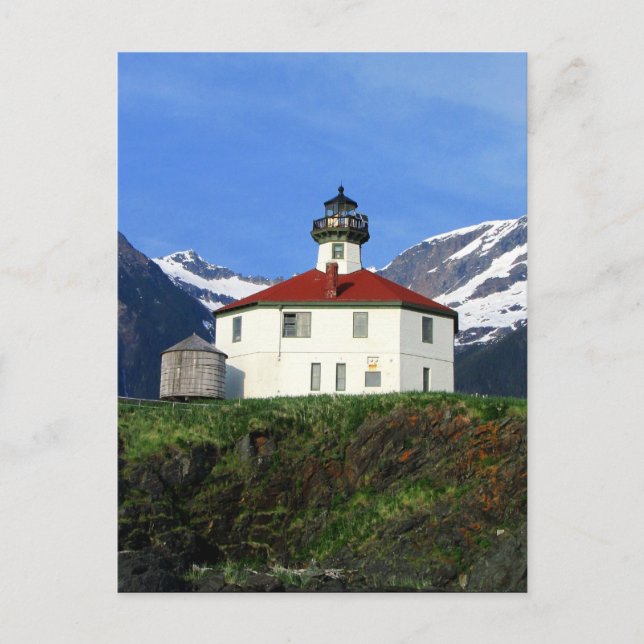 Eldred Rock Lighthouse Postcard (Front)