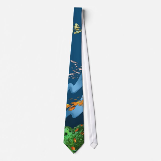 Eldrich Anemone Tie (Front)