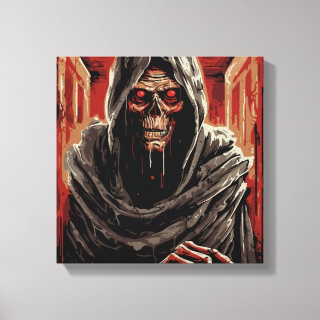 Eldritch Awakening Canvas Print (Front)