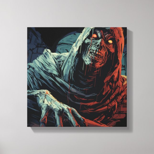 Eldritch Awakening Canvas Print (Front)