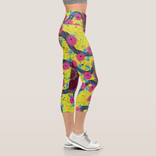 Eldritch Vigil Poster Capri Leggings