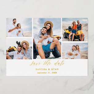 Ele Chic 5 Multi Photo Save the Date 