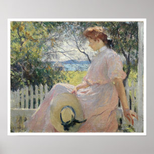 Eleanor, Frank Weston Benson Poster