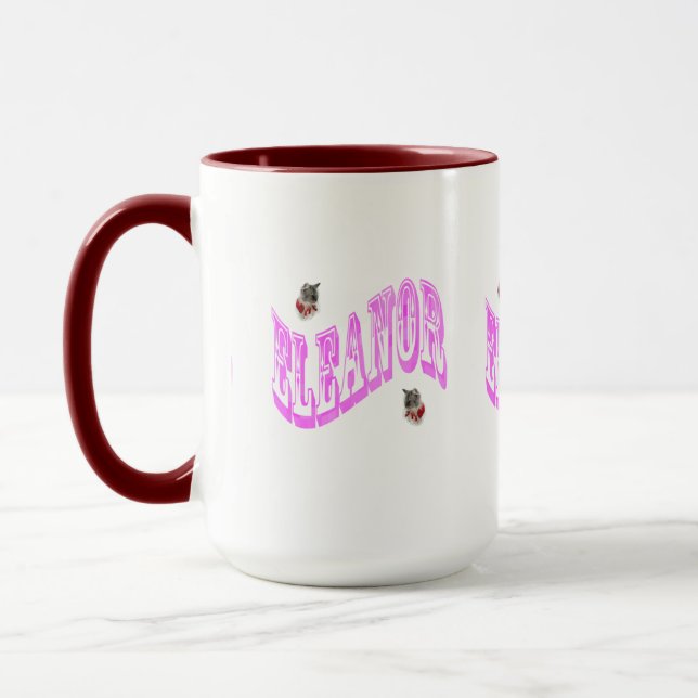 Eleanor Name Logo, Mug (Left)