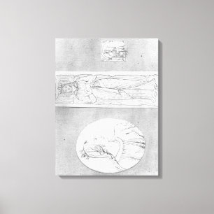 Eleanor of Aquitaine : Portrait in Profile Canvas Print