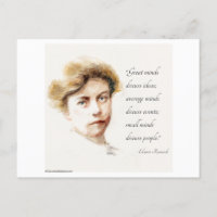 Eleanor Roosevelt Great Minds Quote 