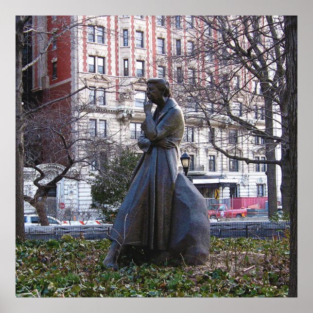 Eleanor Roosevelt Monument Poster (Front)