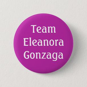 Eleanora Gonzaga, Holy Roman Empress 6 Cm Round Badge