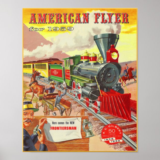 Elecric Trains 1959 Catalogue Cover Poster (Front)